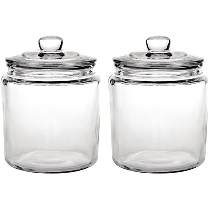 Банка для печива Olympia Biscotti з кришкою, 3,8 літра, прозора, розмір 252(В) x 200(Діаметр) мм - контейнер для зберігання солодощів, кондитерських виробів, пластівців, макаронних виробів, сухих продуктів - вінтажний стиль, можна мити в посудомийній маши