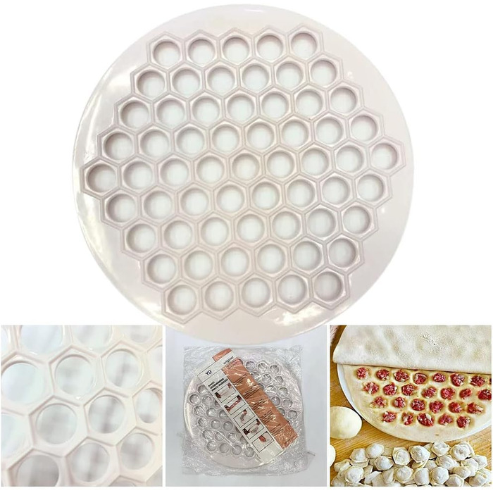 Кухонний прес для пельменів, пластик 24 см PETSTIBLE