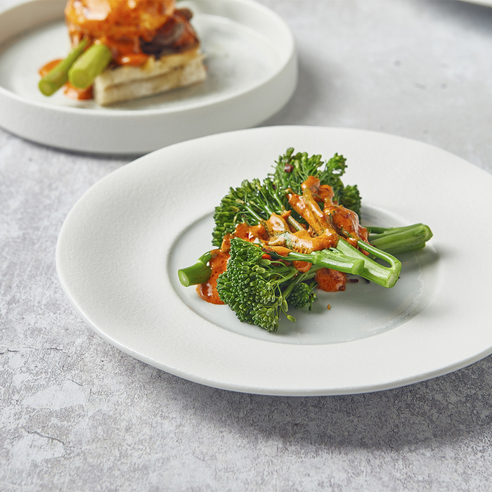 Тарелка 23 см, Incise Porcelain Lustre, GenWare