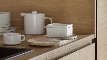 Дошка сервірувальна та обробна 32 x 17 см, дубова Zen Blomus