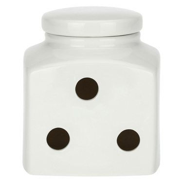 Банка для часнику порцеляна 500 мл La Porcellana Bianca