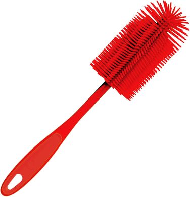 Силіконова щітка для посуду 29 см червоний Kochblume