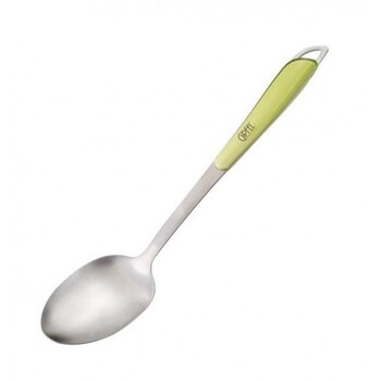 GIPFEL Ложка NIKITA 7х33, 2см Ясно-зелений колір ручки Матеріал : SS 430, AS, ABS 2082 GIPFEL