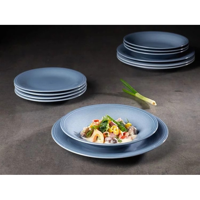 Тарілка обідня 28,5 см, синя Color Loop Villeroy & Boch