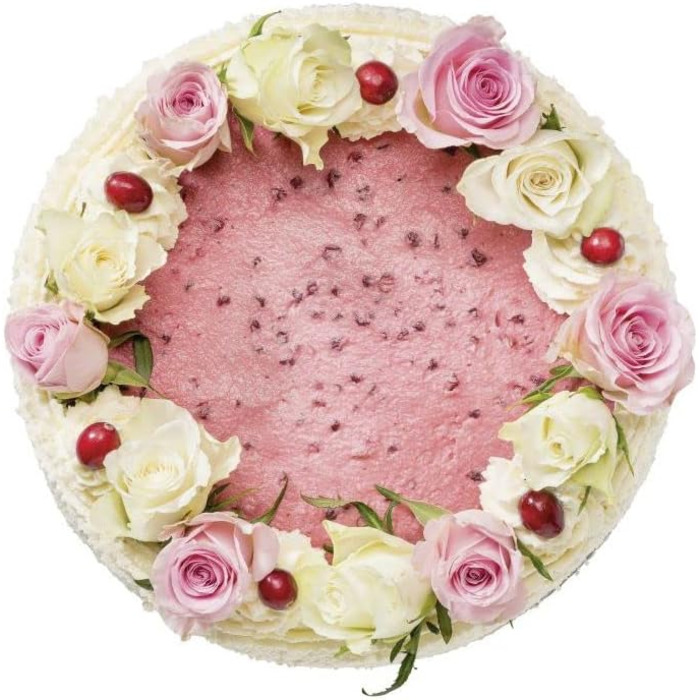 Сковорода Dr. Oetker Springform Ø 28 см BACK-TREND, форма для торта з плоским дном, кругла сталева форма для випічки з армованим керамікою антипригарним покриттям (колір кремовий/антрацитовий), кількість Одинарний