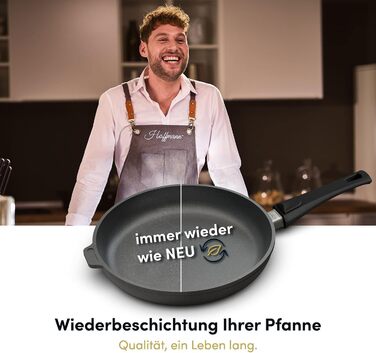 Сковорода для риби з овальною кришкою 38 х 28 см Hoffmann