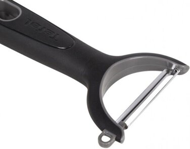 Tefal Овощечистка горизонтальная Comfort, 14см, нержавеющая сталь, пластик, черный