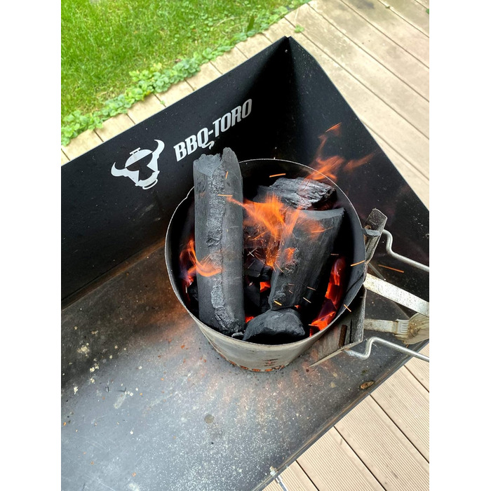 Стіл для барбекю чорний 75 x 40 см BBQ-Toro