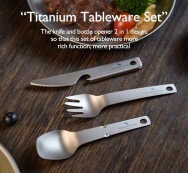 Титанові прилади для кемпінгу Boundless Voyage