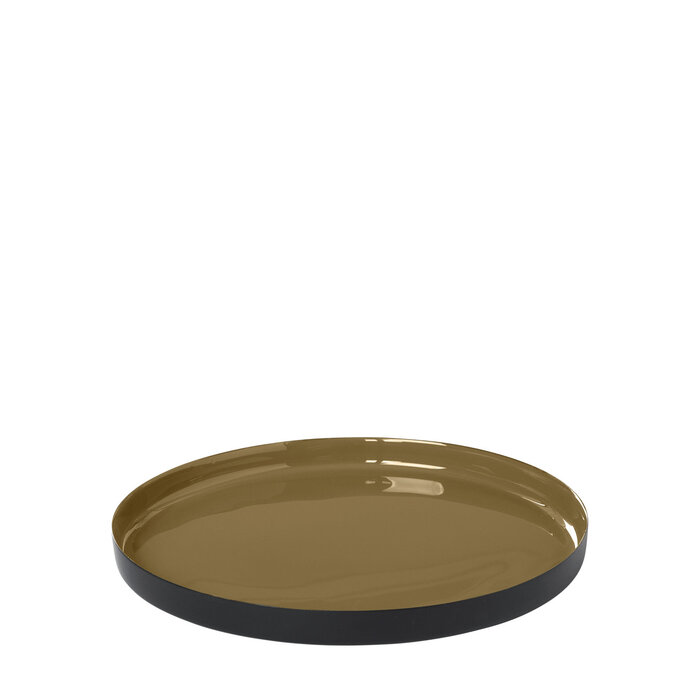 Підношення з поліпропілену 21 см Dull Gold Viso Blomus