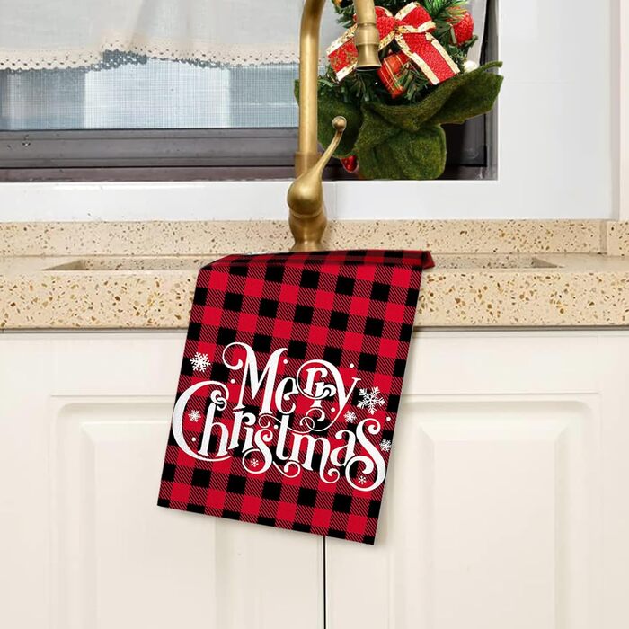 Набір з 4 різдвяних кухонних рушників 45 x 65 см, набір N Ohok