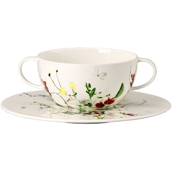 Піала з блюдцем для супу 370 мл Brillance Fleurs Sauvages Rosenthal