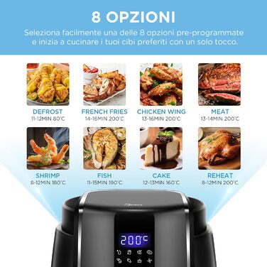Аерофритюрниця 3,5 л 1500 Вт Midea