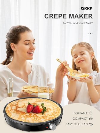 Млинниця електрична 30 см Cikky