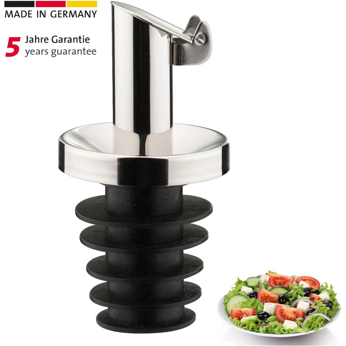 Заливки олії/оцту 4 запасні пробки, з клапанами, метал/нержавіюча сталь, натуральні пробки, масло з нержавіючої сталі спеціальне, 478022E3 (Масло - пластикова пробка, ), 4