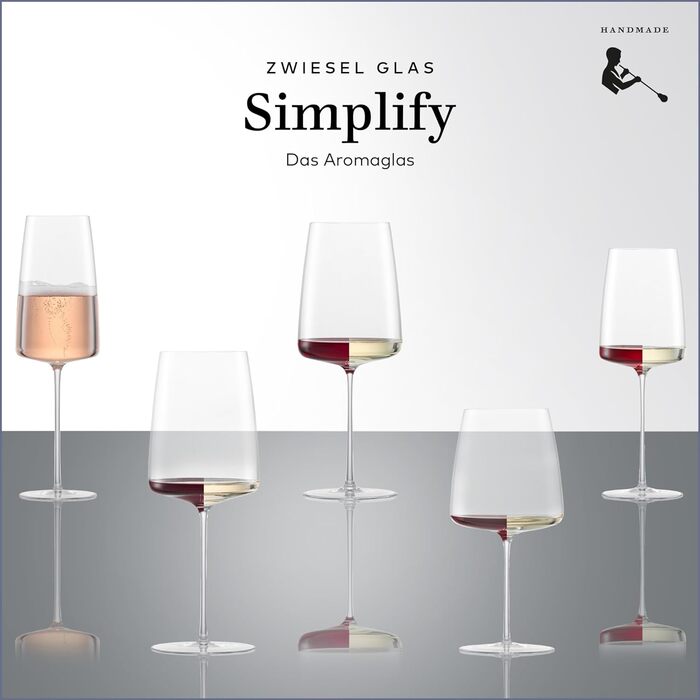 Набір із 2 келихів для вина 555 мл Simplify Zwiesel Glas