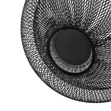 Кошик Ardesto Midori 25х25х12см, метал, чорний