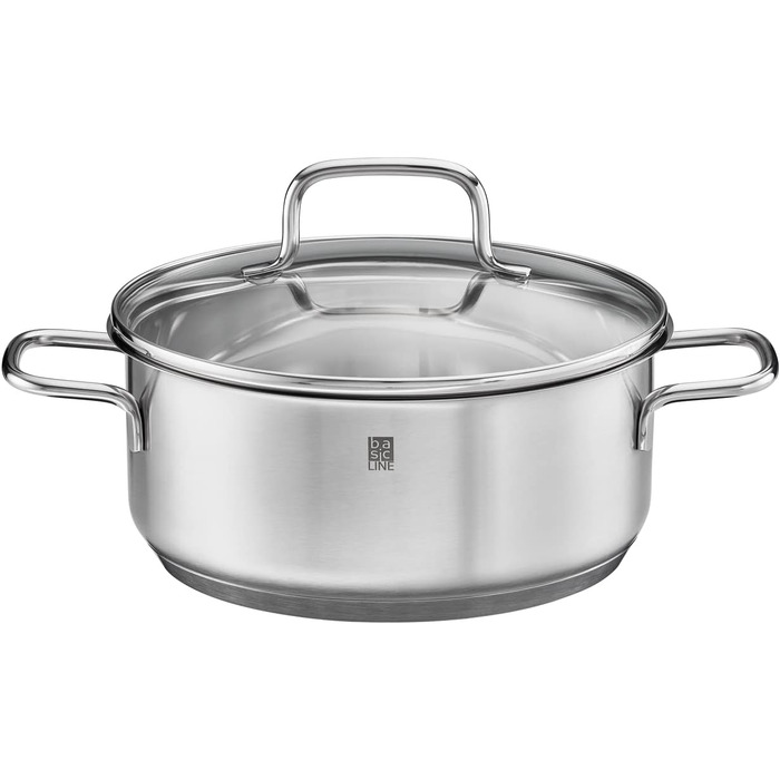 Жаровня 20 см із кришкою Basic Line Rosle