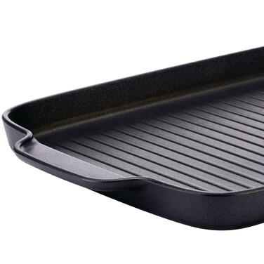Сковорода-гриль 38,4х23,6х2,7 см чорна Mami 3.0 Alessi