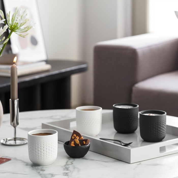 Набір з 2 кружок 0,29 л Black Manufacture Collier Villeroy & Boch