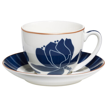 Чашка для еспресо з блюдцем Maxwell & Williams SYMPHONY, порцеляна, 8 х 6,5 х 5 см, 100 мл