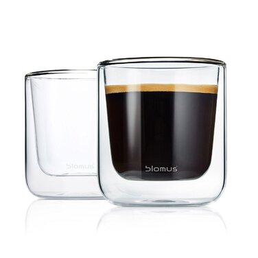 Набор стаканов с двойными стенками 80 мл 2 предмета Nero Blomus