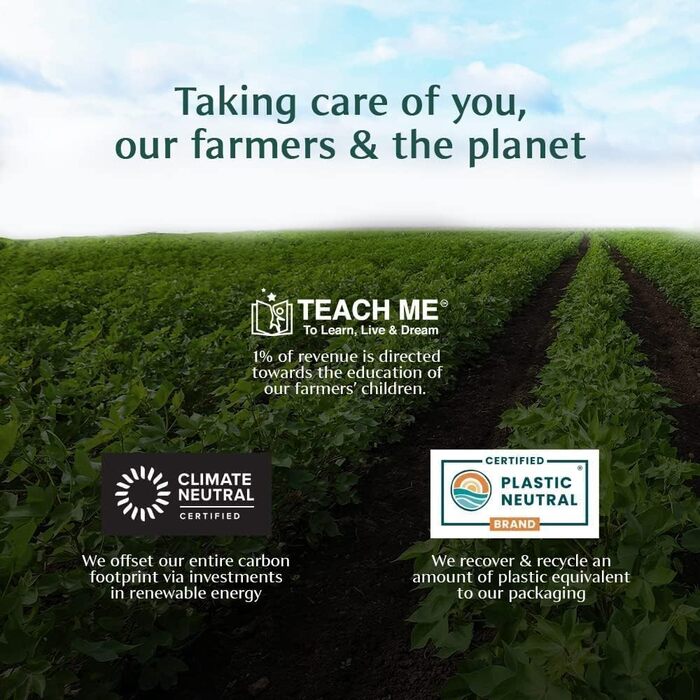 Скляний чайник із заварювальним фільтром 1л VAHDAM