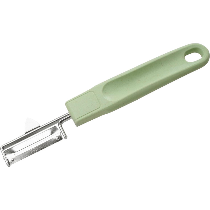 Овощечистка с подвижным лезвием, 19,5 см зеленая Ecolution Fackelmann
