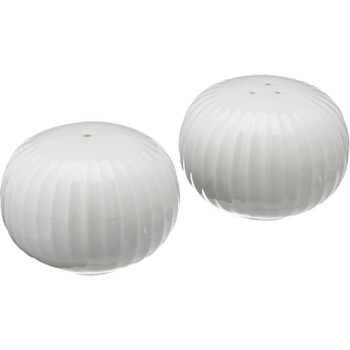 Солонка и перечница, набор 2 предмета, белые Hammershøi Kähler