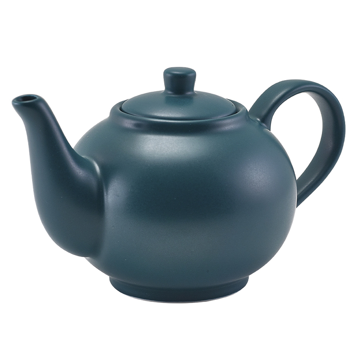 Чайник 450 мл, синьо-зелений матовий, Matt Teal, Color Tea, GenWare