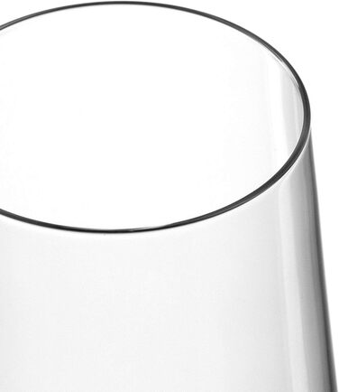 Келихи для рислінгу LEONARDO HOME PUCCINI (набір з 6 шт.) Келихи для вина, стійкі до подряпин (400 мл) Можна мити в посудомийній машині та довговічні Вічні келихи для білого вина Сучасний дизайн Келих для рислінгу Puccini 069540 6 келихів (келих для ігрис