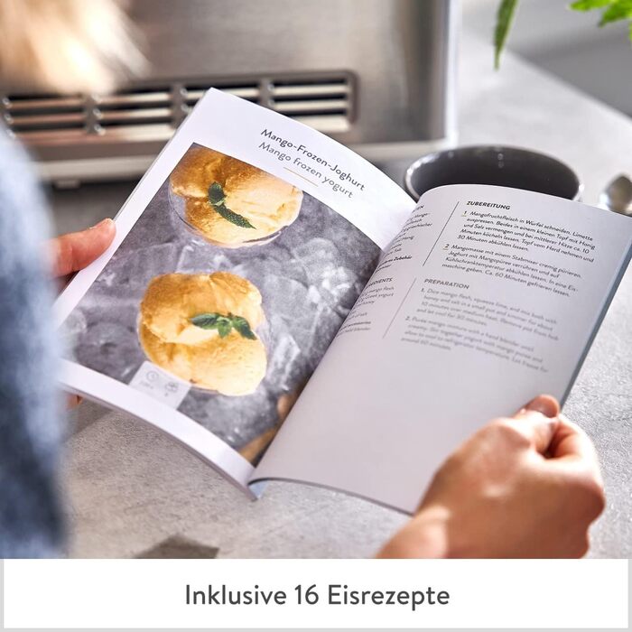 Морожениця і йогуртниця 2,0 л з компресором, що самоохолоджується 180 Вт Springlane Kitchen