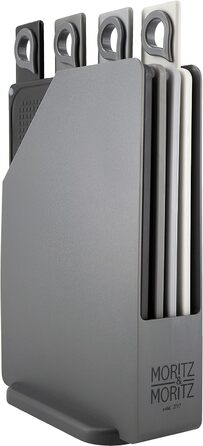 Набір обробних дошок 20,5 x 14,5 см з підставкою, 4 предмети Moritz & Moritz