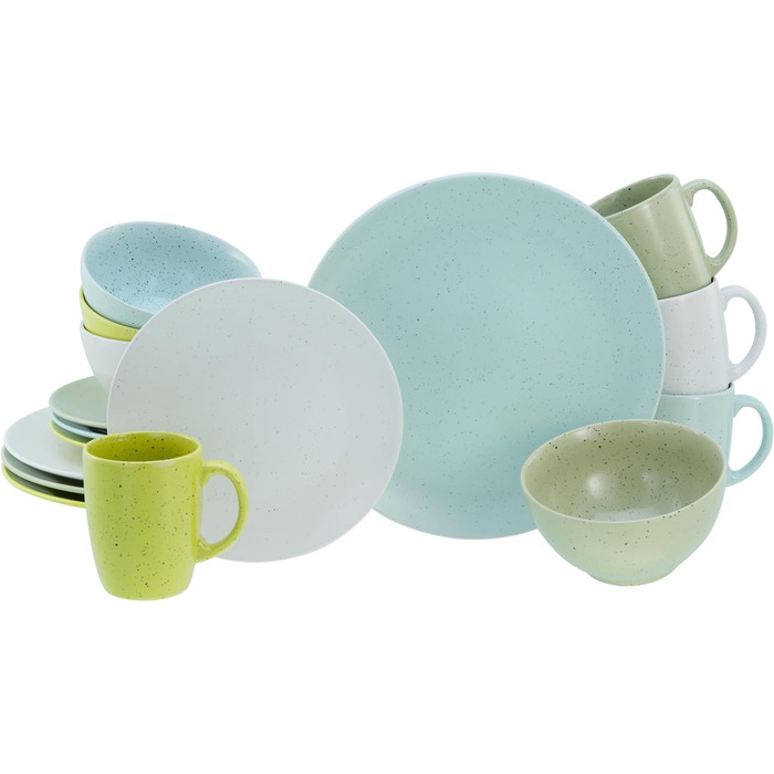 Набір посуду на 4 персони, 16 предметів, Jona Creatable