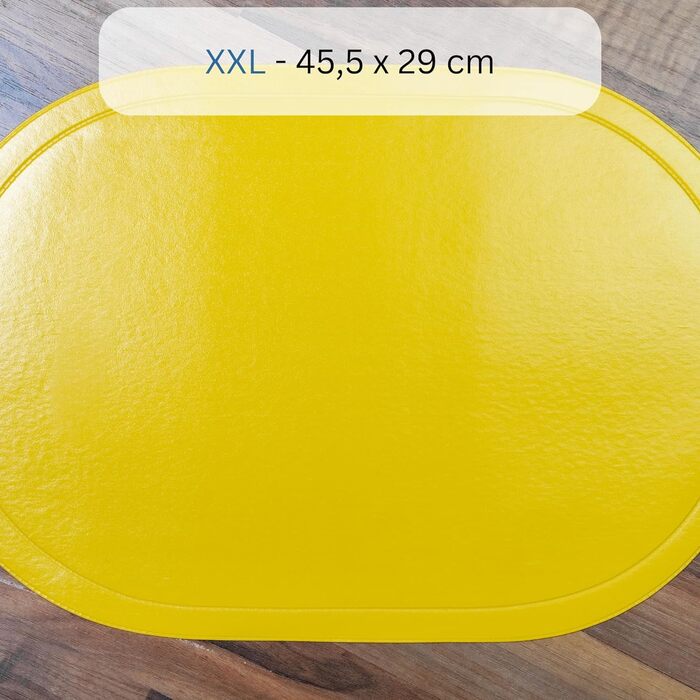 Килимки/килимки Westmark, 4 шт., 45,5 x 29 см, вініл, синій/ Saleen Edition Fun (жовтий)