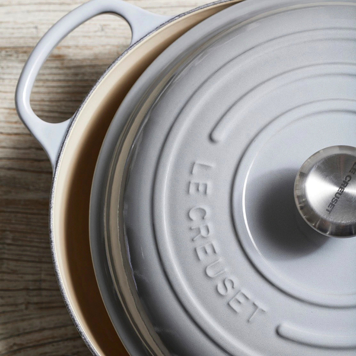 Каструля кругла 4,2 л димчасто-сіра Le Creuset