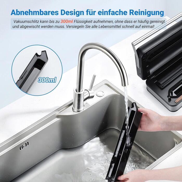 Вакуумний пакувальник 160 Вт VS04 Inkbird