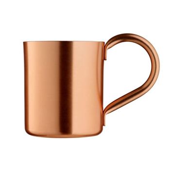 Кружка металлическая 500 мл, медное покрытие, Mule, Urbanbar (Урбанбар)