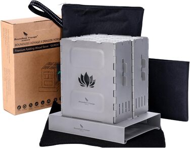 Титановая дровяная печь Boundless Voyage