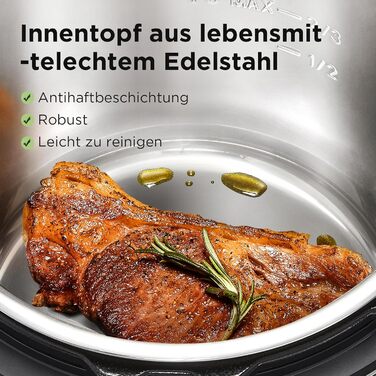 Електрична мультиварка 7,6 л 1200 Вт Midea