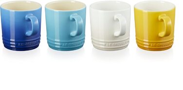 Набір із 4 кухлів 350 мл, різнокольоровий Riviera Le Creuset