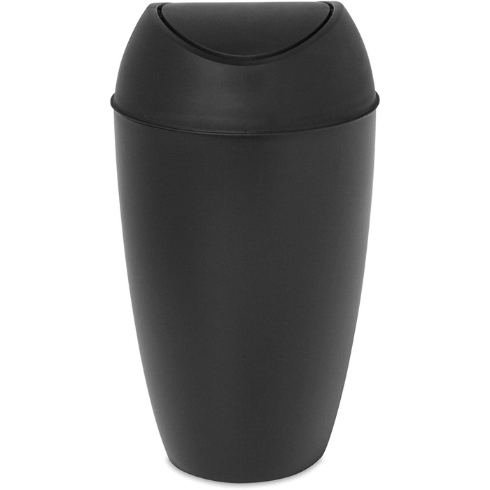 Кошик для сміття 9 л чорна Twirla Umbra