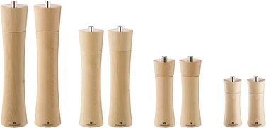 ФРАНКФУРТ Бук темно-коричневий з плавним регулюванням керамічної шліфувальної машини Млин для спецій з наповненням Ø 5,5 (18 см, натуральний)