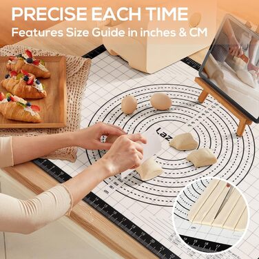 Силіконовий килимок для випічки 71 х 51 см Lazymi