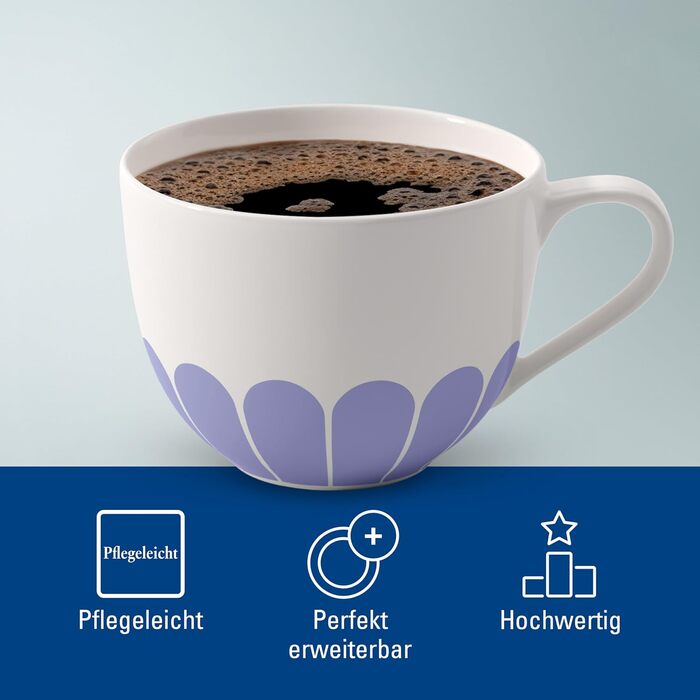 Чашка для кофе 160 мл, синий Fleur Villeroy & Boch