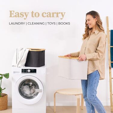 Кошики для зберігання, сумісні з IKEA Полиця KALLAX - Кошик для зберігання деревини Малий антрацит - Коробка для зберігання Полиця Кошик для зберігання - Паперовий ящик Кошик з фетру Складний кошик для білизни (40 л, темно-сірий)