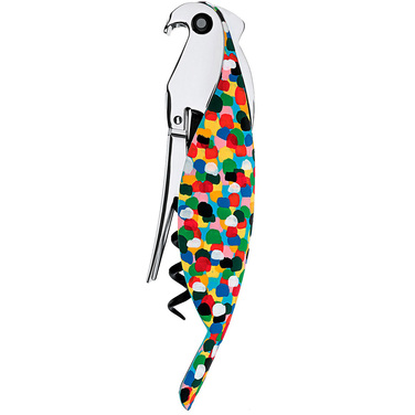 Штопор 2, 5x13x3 см мульти Parrot Alessi