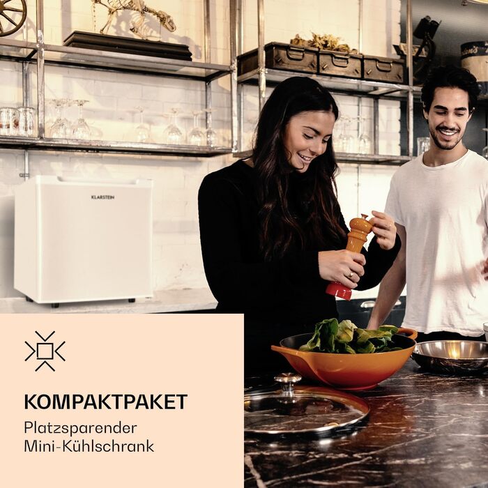 Міні-холодильник 30 л білий Klarstein