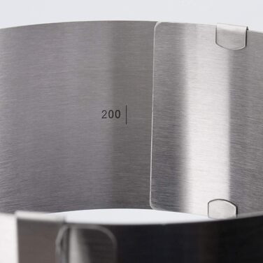 Кольцо для торта Westmark, очень высокое, Ø 16 30 см переменное, нержавеющая сталь, серебристый, 31312260 одинарное кольцо для торта высота 8,5 см