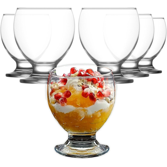 Набір креманок для мороженого 6 шт. 250 мл NORDIC SCHILLER